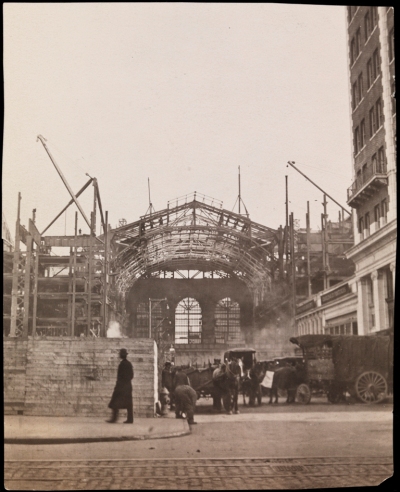 Dr. Percy Fridenberg. Construction of Grand Central Terminal. ca. 1911. Museum of the City of New York. X2010.11.5467. 