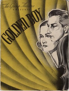 Souvenir program. Golden Boy, ca. 1937. Museum of the City of New York. 43.308.5.